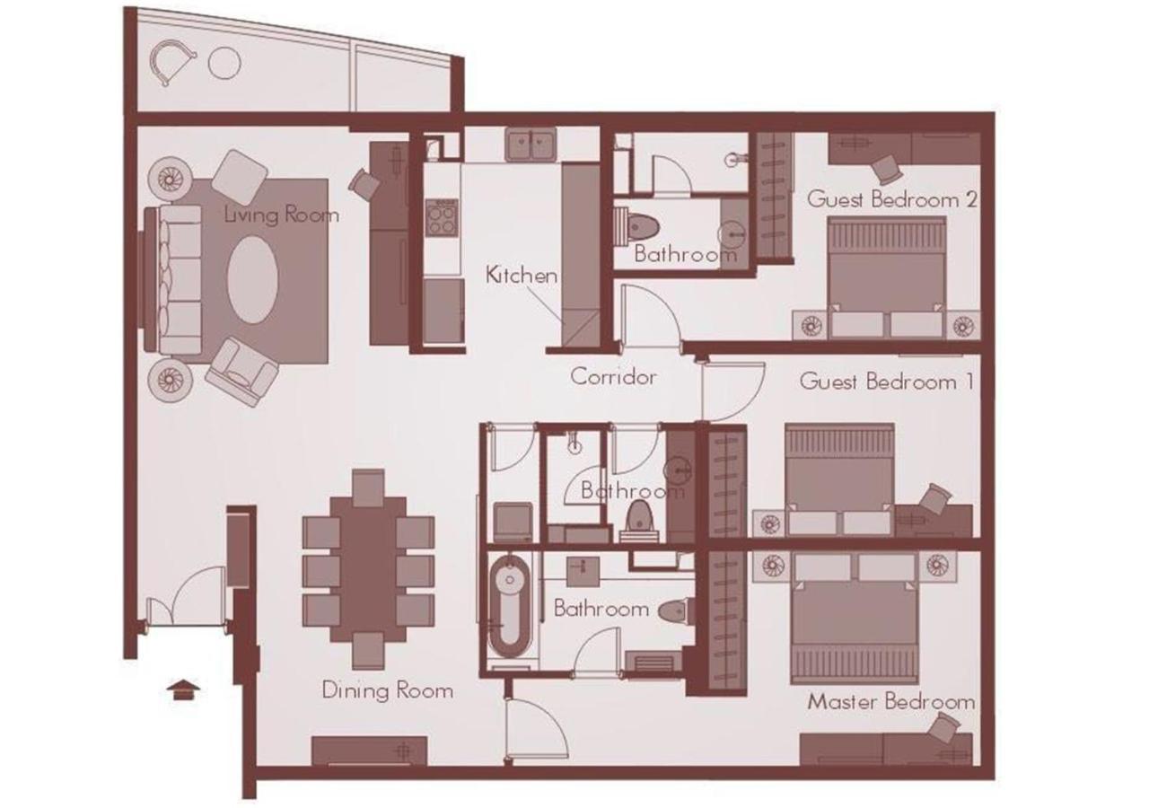 Three Bedroom Deluxe